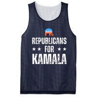 Republicans For Kamala Harris 2024 Mesh Reversible Basketball Jersey Tank