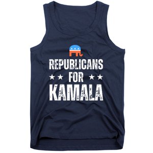 Republicans For Kamala Harris 2024 Tank Top