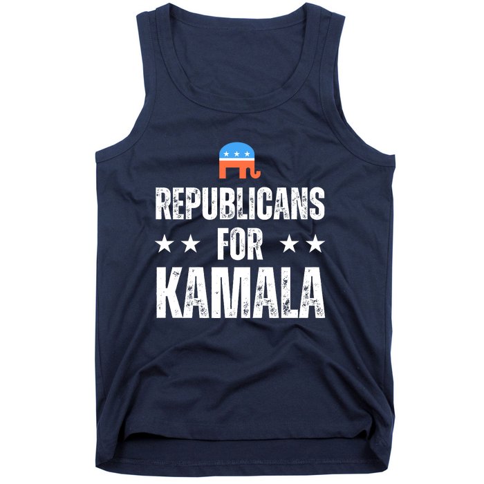 Republicans For Kamala Harris 2024 Tank Top