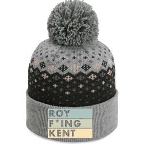 Roy Freaking Kent Retro The Baniff Cuffed Pom Beanie