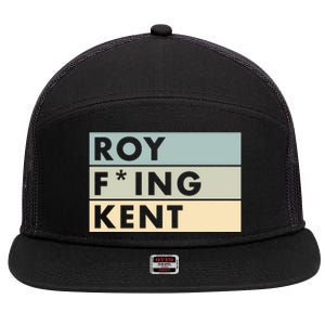 Roy Freaking Kent Retro 7 Panel Mesh Trucker Snapback Hat