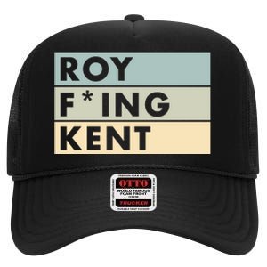 Roy Freaking Kent Retro High Crown Mesh Back Trucker Hat