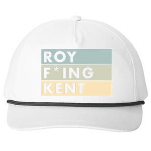 Roy Freaking Kent Retro Snapback Five-Panel Rope Hat