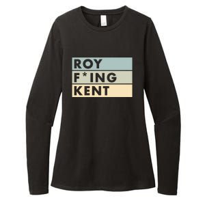 Roy Freaking Kent Retro Womens CVC Long Sleeve Shirt