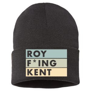 Roy Freaking Kent Retro Sustainable Knit Beanie