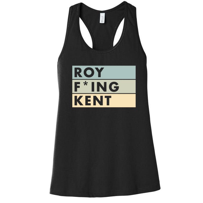 Roy Freaking Kent Retro Women's Racerback Tank