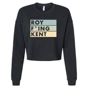 Roy Freaking Kent Retro Cropped Pullover Crew