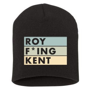 Roy Freaking Kent Retro Short Acrylic Beanie