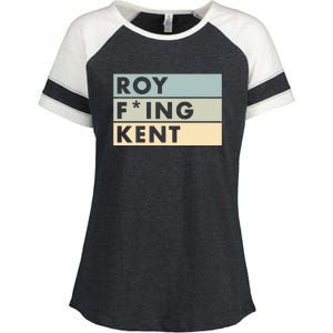 Roy Freaking Kent Retro Enza Ladies Jersey Colorblock Tee