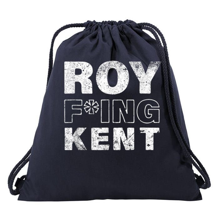 Roy Freaking Kent Vintage Drawstring Bag