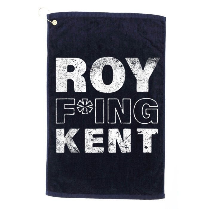 Roy Freaking Kent Vintage Platinum Collection Golf Towel