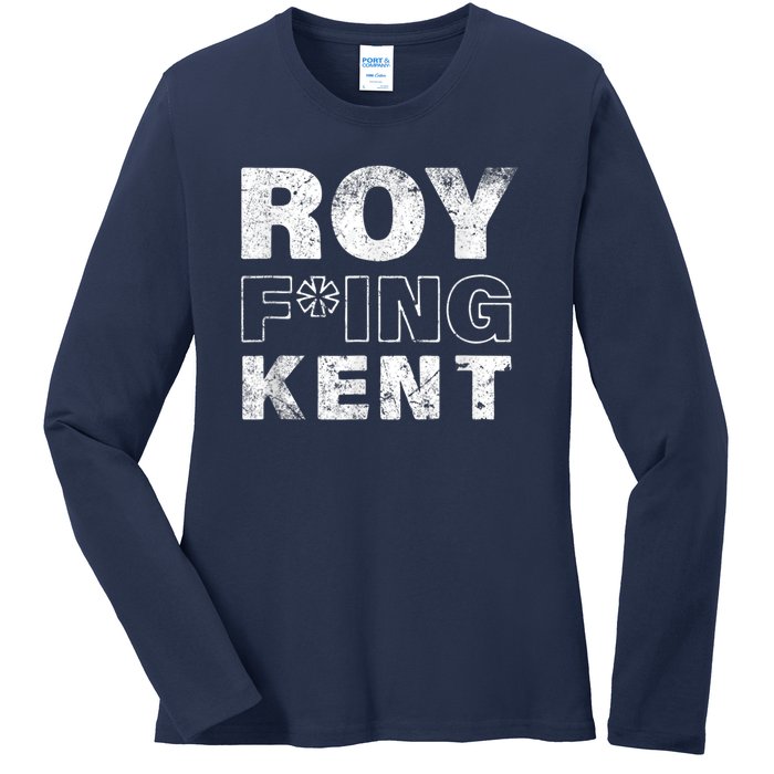 Roy Freaking Kent Vintage Ladies Long Sleeve Shirt