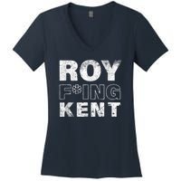 Roy Freaking Kent Vintage Women's V-Neck T-Shirt