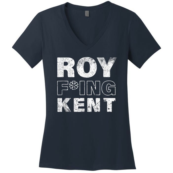 Roy Freaking Kent Vintage Women's V-Neck T-Shirt