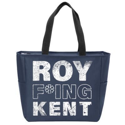 Roy Freaking Kent Vintage Zip Tote Bag