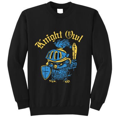 Renaissance Festival Knight Owl Ren Faire Sweatshirt
