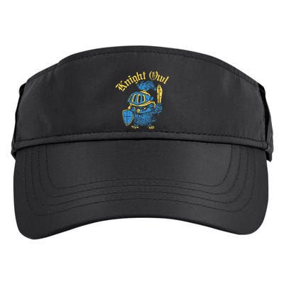 Renaissance Festival Knight Owl Ren Faire Adult Drive Performance Visor