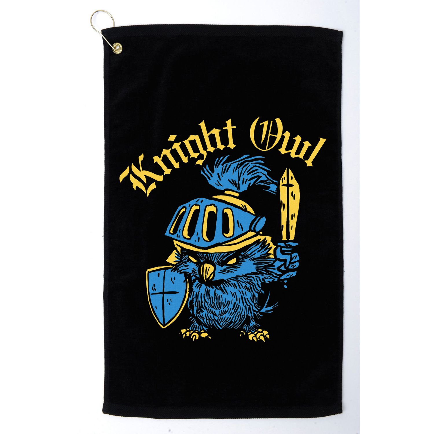 Renaissance Festival Knight Owl Ren Faire Golf Towel
