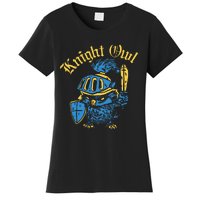 Renaissance Festival Knight Owl Ren Faire Women's T-Shirt