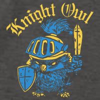 Renaissance Festival Knight Owl Ren Faire Vector Backpack