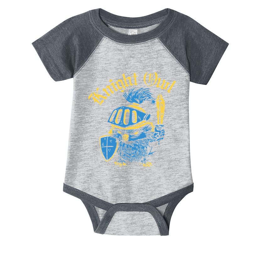 Renaissance Festival Knight Owl Ren Faire Infant Baby Jersey Bodysuit