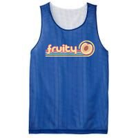 Retro Fruity Lesbian Peach Subtle Lesbian Lgbtq Mesh Reversible Basketball Jersey Tank