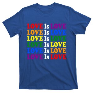 Rainbow Flag Love Is Love Lgbtq Pride Lgbt Equality Gift T-Shirt