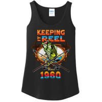 Reel Fishing Legend 60th Birthday Keeping It Reel Since 1960 Ladies Essential Tank