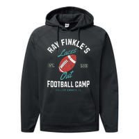 Ray FinkleS Laces Out Football Camp Est. 1983 Performance Fleece Hoodie