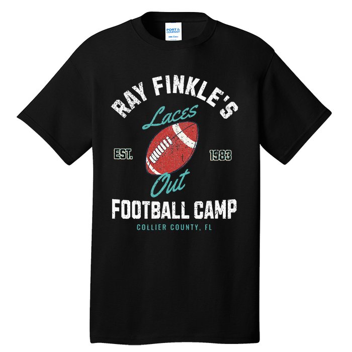 Ray FinkleS Laces Out Football Camp Est. 1983 Tall T-Shirt