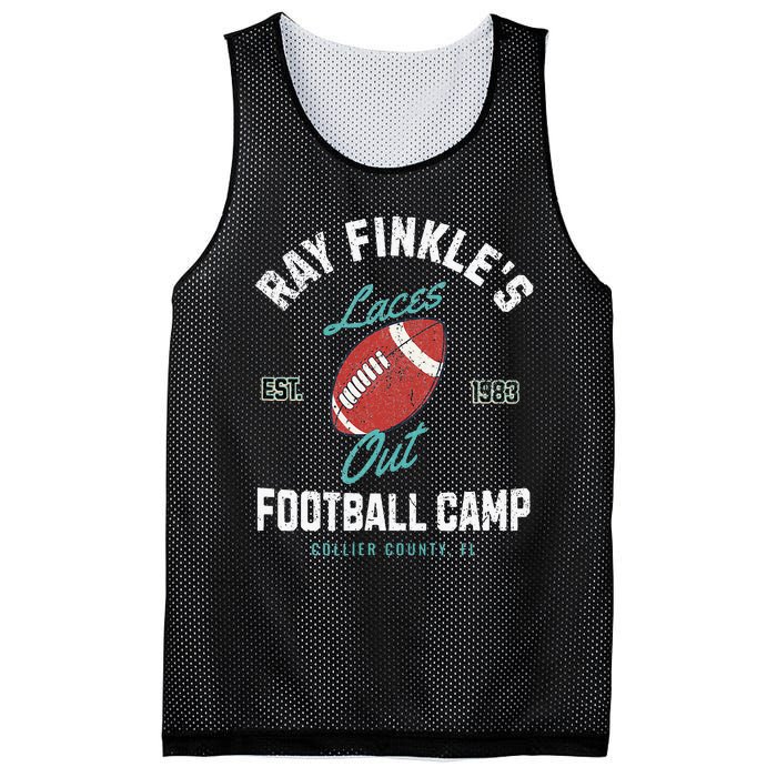 Ray FinkleS Laces Out Football Camp Est. 1983 Mesh Reversible Basketball Jersey Tank