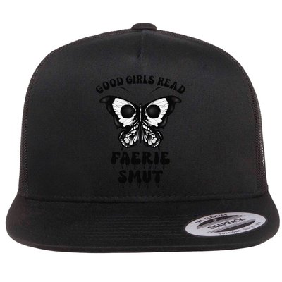Romantasy Fantasy Lover Women Spicy Books Fairy Tales Fae Flat Bill Trucker Hat