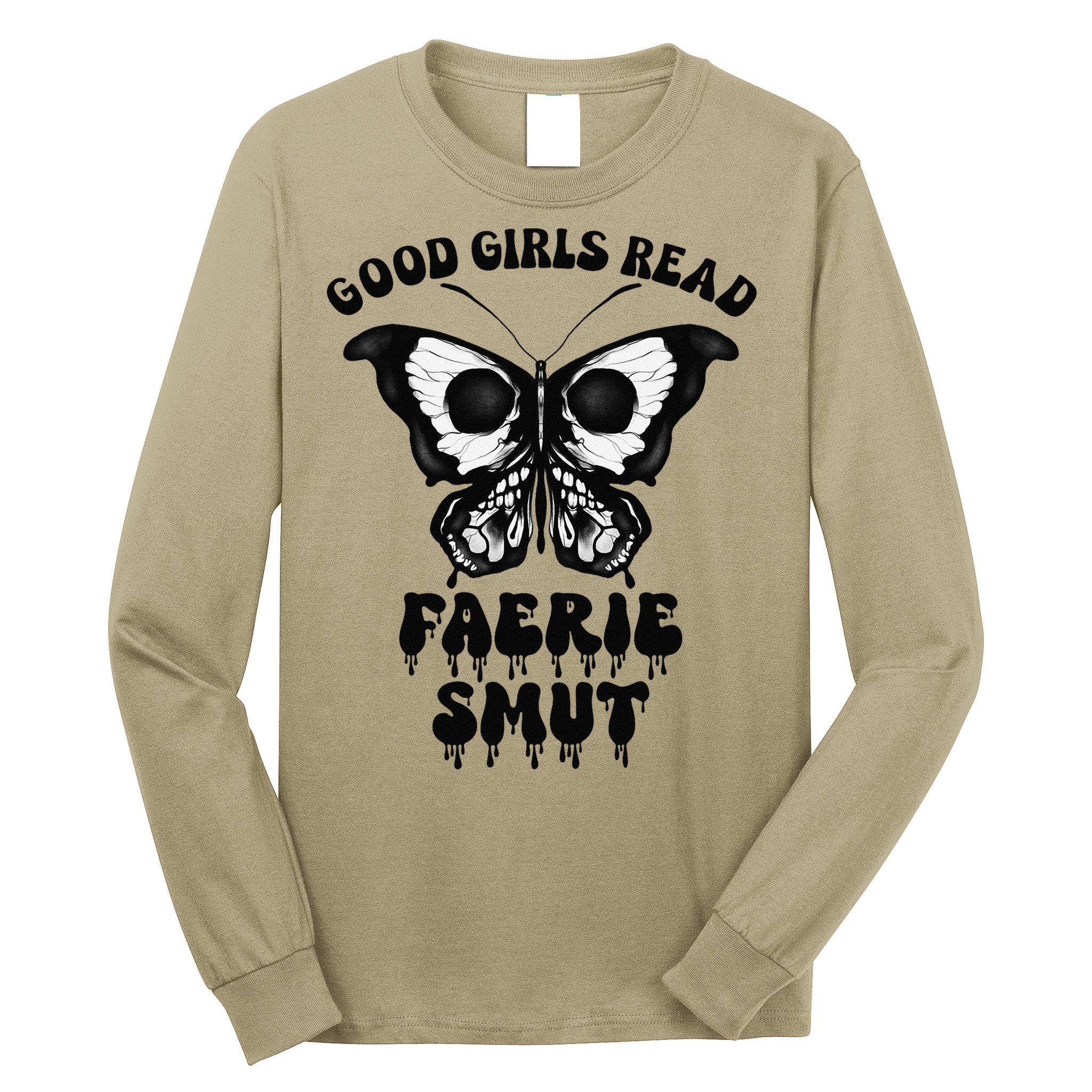 Romantasy Fantasy Lover Women Spicy Books Fairy Tales Fae Long Sleeve Shirt
