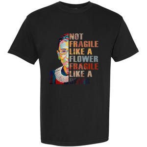 RBG. Fragile Like A Bomb. Ruth Bader Ginsberg Feminist Icon. Garment-Dyed Heavyweight T-Shirt