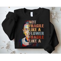 RBG. Fragile Like A Bomb. Ruth Bader Ginsberg Feminist Icon. Sweatshirt