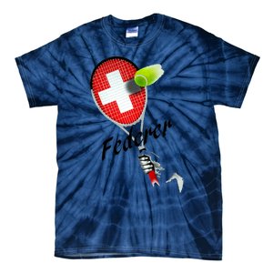 Roger Federer Lover Fan Thank You Tennis Lover Tie-Dye T-Shirt