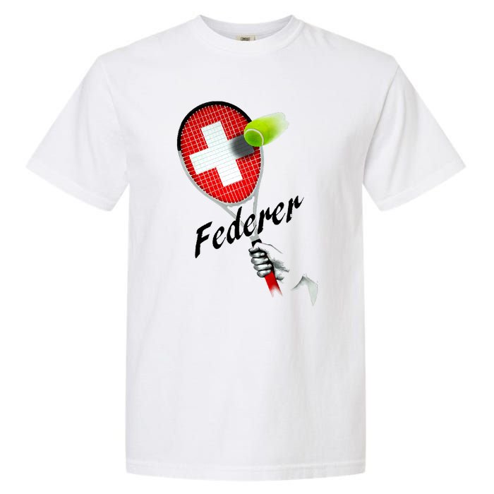 Roger Federer Lover Fan Thank You Tennis Lover Garment-Dyed Heavyweight T-Shirt