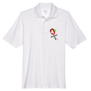 Roger Federer Lover Fan Thank You Tennis Lover Men's Origin Performance Pique Polo