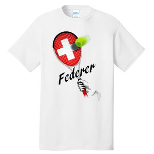 Roger Federer Lover Fan Thank You Tennis Lover Tall T-Shirt