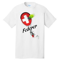 Roger Federer Lover Fan Thank You Tennis Lover Tall T-Shirt