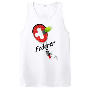 Roger Federer Lover Fan Thank You Tennis Lover PosiCharge Competitor Tank