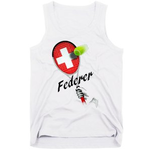 Roger Federer Lover Fan Thank You Tennis Lover Tank Top