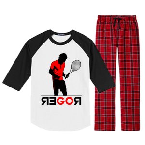 Roger Federer Lover Fan Thank You Tennis Lover Raglan Sleeve Pajama Set