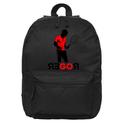 Roger Federer Lover Fan Thank You Tennis Lover 16 in Basic Backpack