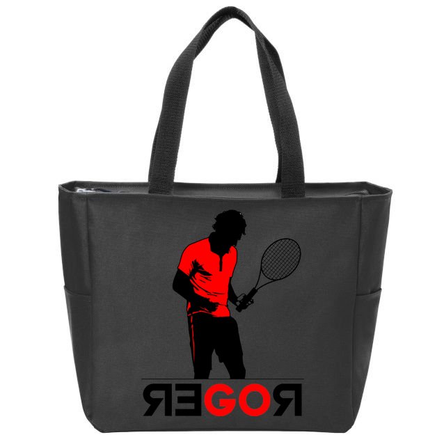 Roger Federer Lover Fan Thank You Tennis Lover Zip Tote Bag