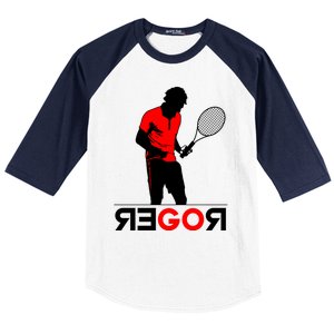 Roger Federer Lover Fan Thank You Tennis Lover Baseball Sleeve Shirt