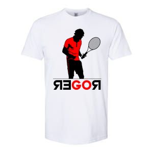 Roger Federer Lover Fan Thank You Tennis Lover Softstyle CVC T-Shirt