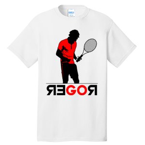 Roger Federer Lover Fan Thank You Tennis Lover Tall T-Shirt