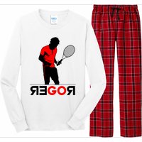 Roger Federer Lover Fan Thank You Tennis Lover Long Sleeve Pajama Set