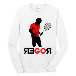 Roger Federer Lover Fan Thank You Tennis Lover Tall Long Sleeve T-Shirt